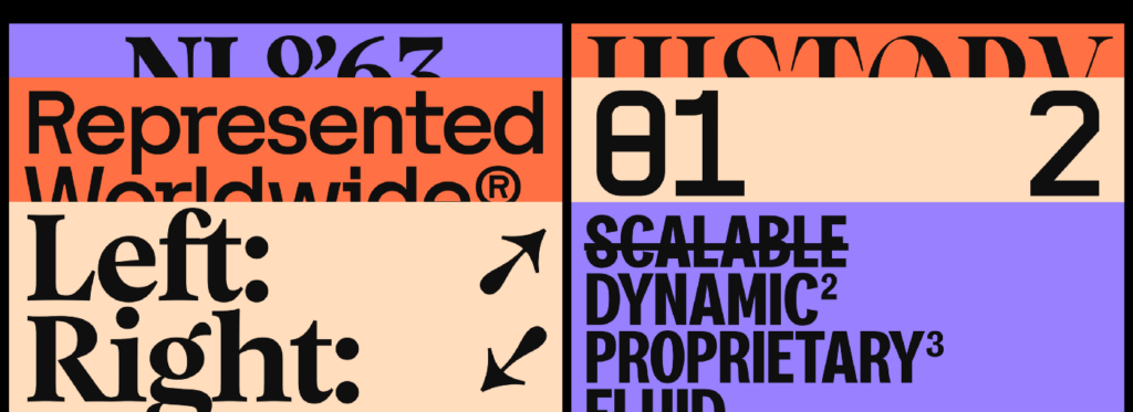 Evolving typography in website design